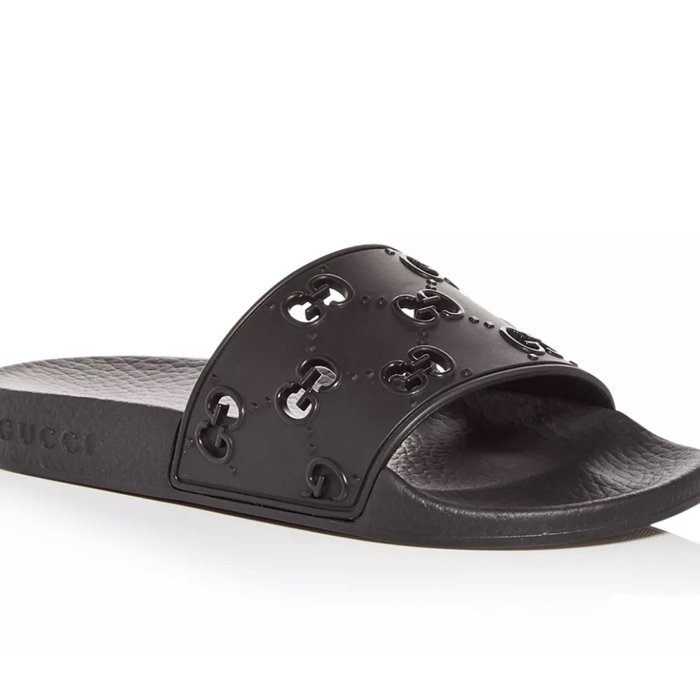 Gucci Pursuit GG Slide Sandals Size 10